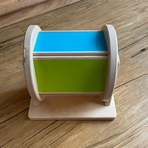 Lovevery wooden spinning rainbow toy- from senser playkit